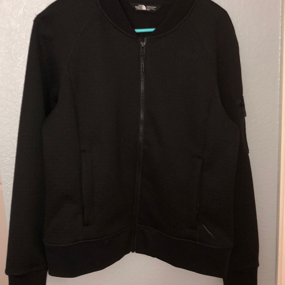 Black north face Bomber jacket